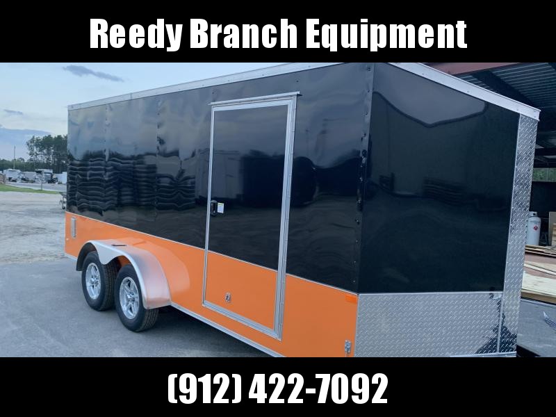 New 7x16 Enclosed Motorcycle Trailer (Many Upgrades) New 7x16 Enclosed Motorcycle Trailer (Many Upgrades)