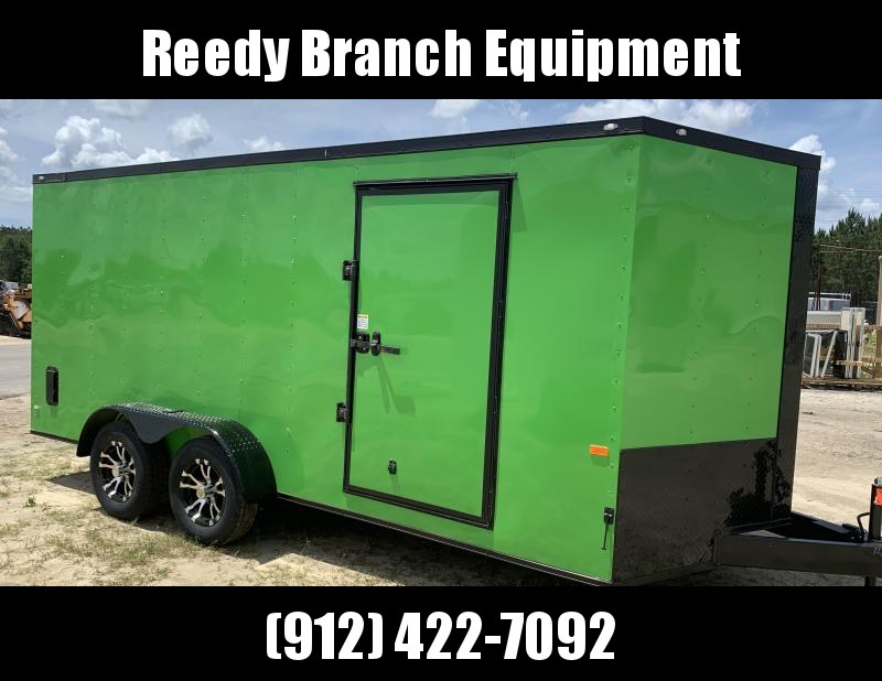 New 7x16 Electric Green Blackout Trailer $4350 New 7x16 Electric Green Blackout Trailer $4350
