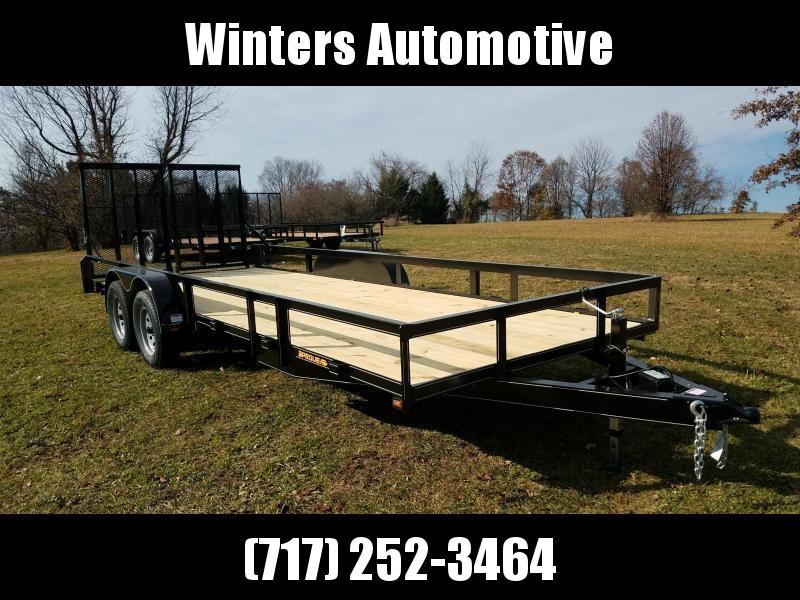 2022 Pequea 80X20 Utility Trailer With Ramps 2022 Pequea 80X20 Utility Trailer With Ramps