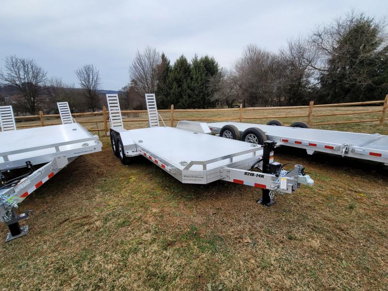 2024 Aluma 82x18 SKID STEER Equipment Trailer