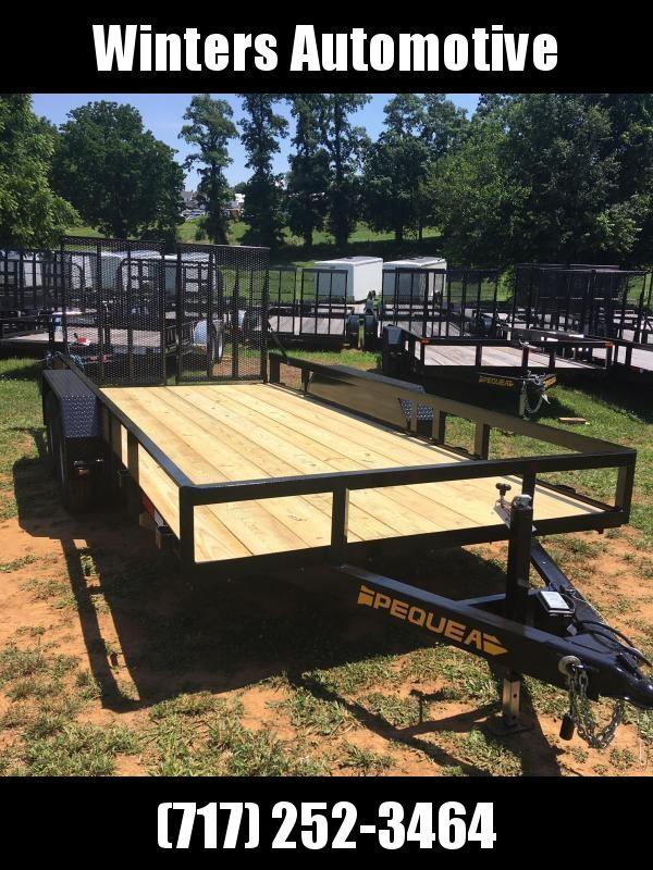 2021 Pequea 80x16 Utility Trailer with ramps 2021 Pequea 80x16 Utility Trailer with ramps