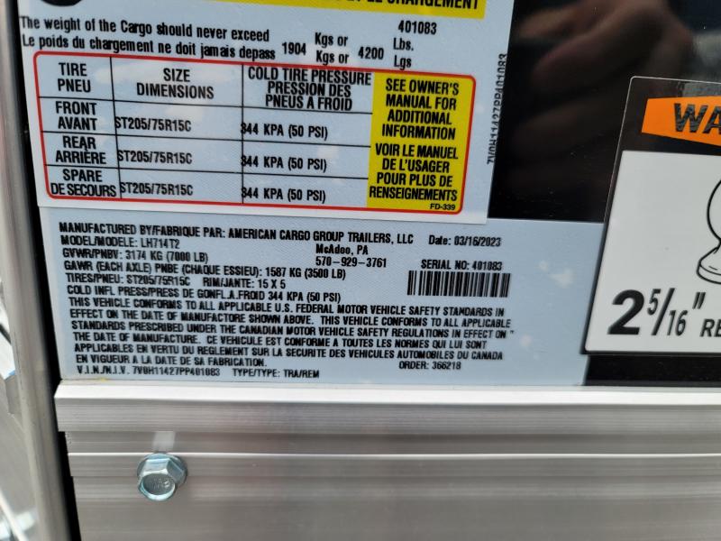 new Cargo (Enclosed) Trailers Haulmark  for sale, in East Prospect, PA Thumbnail 20