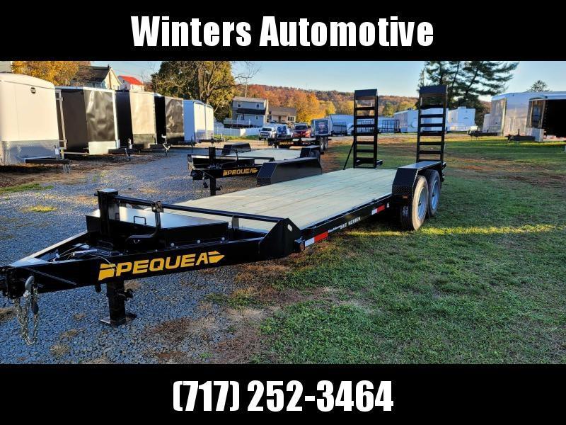2022 Pequea SST 20 16000 LBS Equipment Trailer