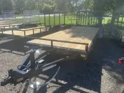 2027 Quality Steel 7x20' Heavy Duty Equipment Hauler w/ 10k GVWR & Landscape Package