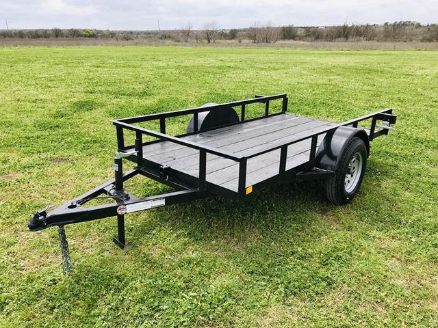 5' X 10' Tilt Deck Single Axle Utility