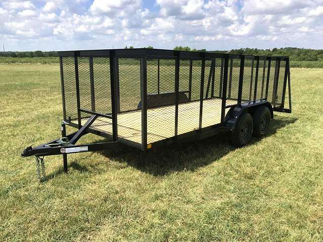 16' X 76" Trash Trailer