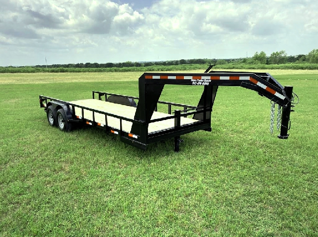 20' X 83" Econo-lowboy Gooseneck Trailer