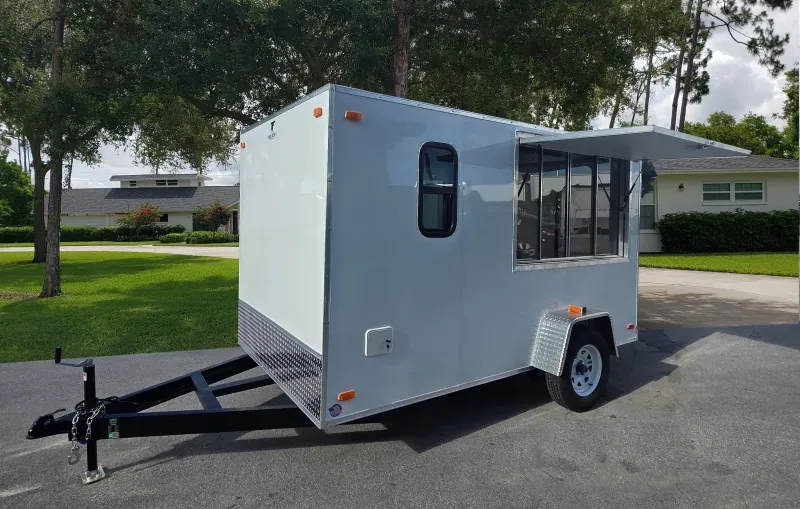 6x11 Custom Mini Travel Trailer or Concessions Trailer