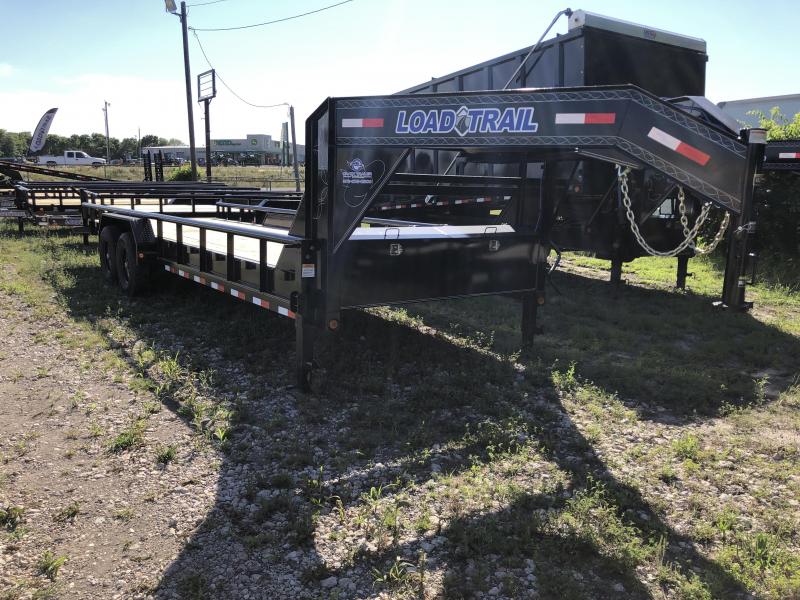 83" x 24' Tandem Gooseneck Carhauler w/Side Rails 83" x 24' Tandem Gooseneck Carhauler w/Side Rails