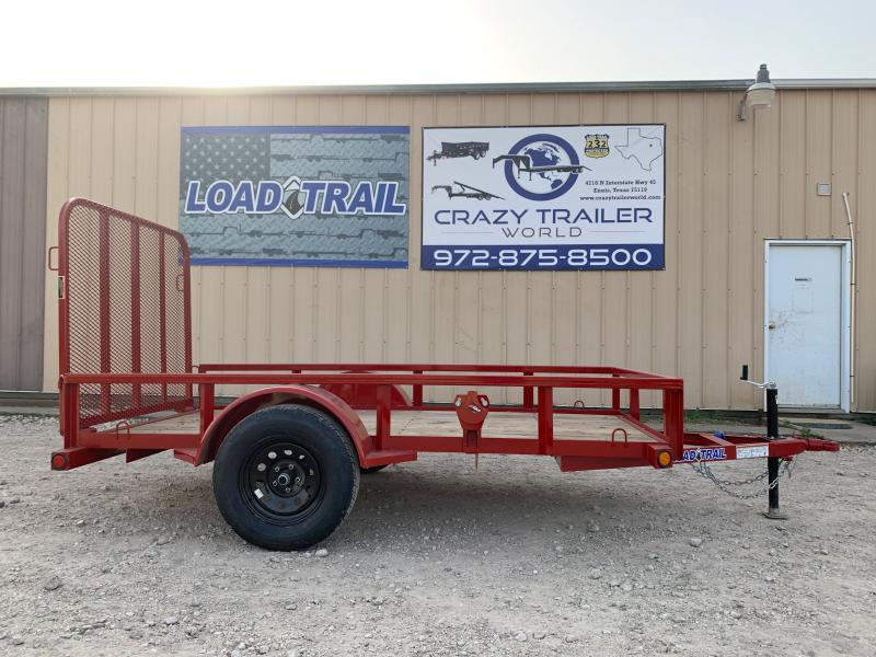 60" x 10' Single Axle (2" x 3" Angle Frame) 60" x 10' Single Axle (2" x 3" Angle Frame)