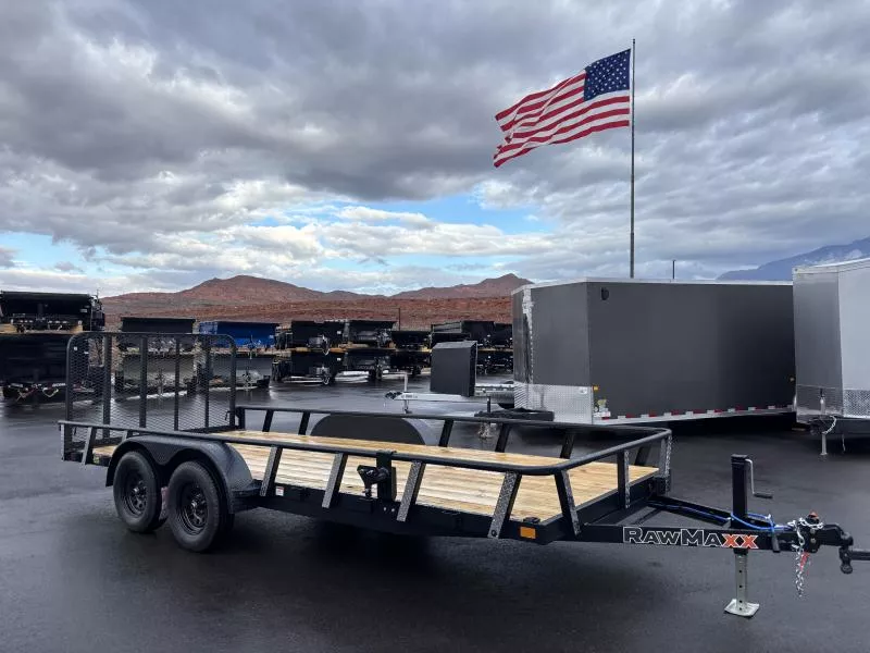 RawMaxx 7X18 7K UTX Utility Trailer