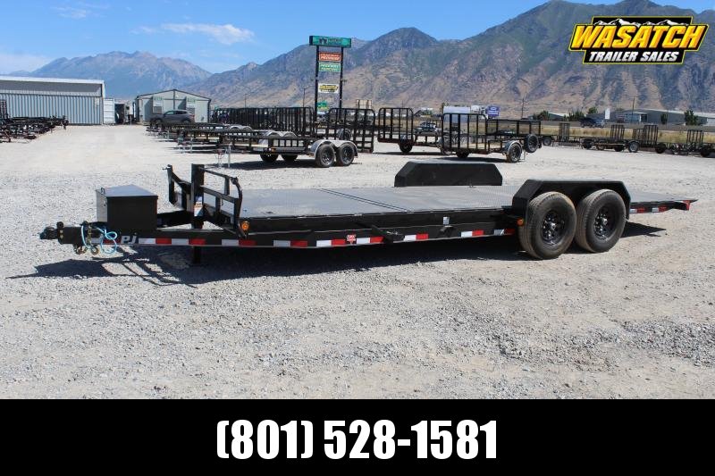 PJ Trailers 7x20 6" Channel Tilt (T6) Equipment Trailer PJ Trailers 7x20 6" Channel Tilt (T6) Equipment Trailer