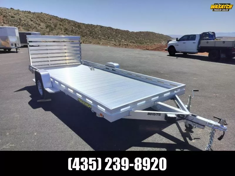 Aluma 7X15 3.5K 8015S Utility Trailer