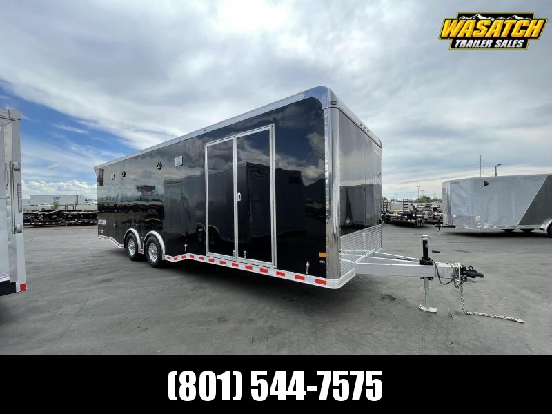 Haulmark 8.5 x 28 Edge Aluminum Enclosed Cargo / Car Hauler Trailer Haulmark 8.5 x 28 Edge Aluminum Enclosed Cargo / Car Hauler Trailer