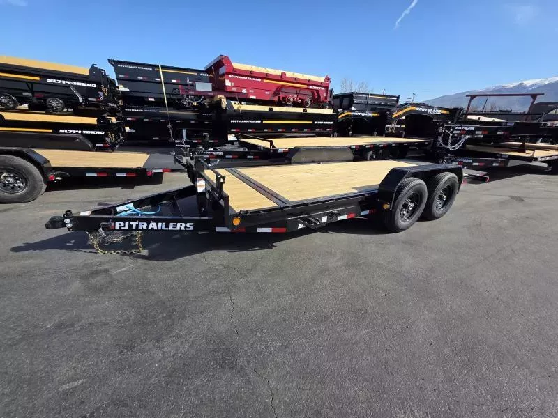 2026 PJ Trailers 18' T6 Tilt 14K Equipment Flatbed Trailer