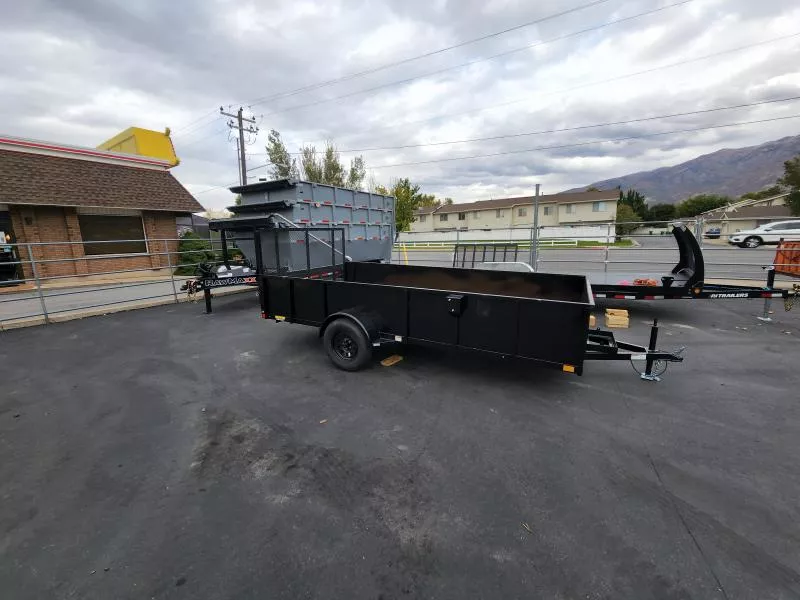 2026 Wasatch Built Trailers 7X14 SA 3.5K Landscape Utility Trailer
