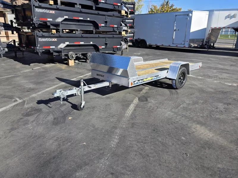 2026 Aluma 5012 (4X12) Tilt Aluminum Snowmobile Trailer