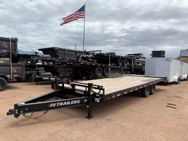 PJ Trailers 8.5X24 16K F8 I-BEAM DECKOVER Equipment Trailer