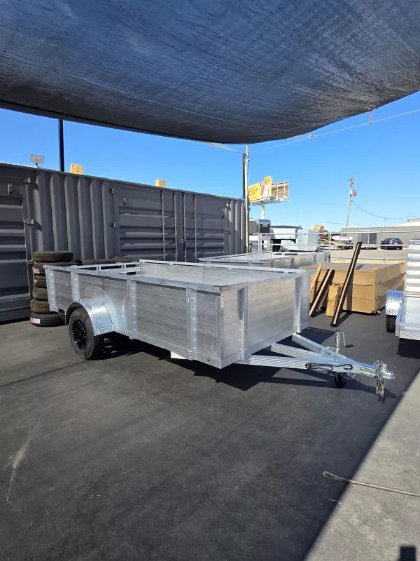 2025 6X12 26" Solid Side 3K Aluminum - Utility Trailer