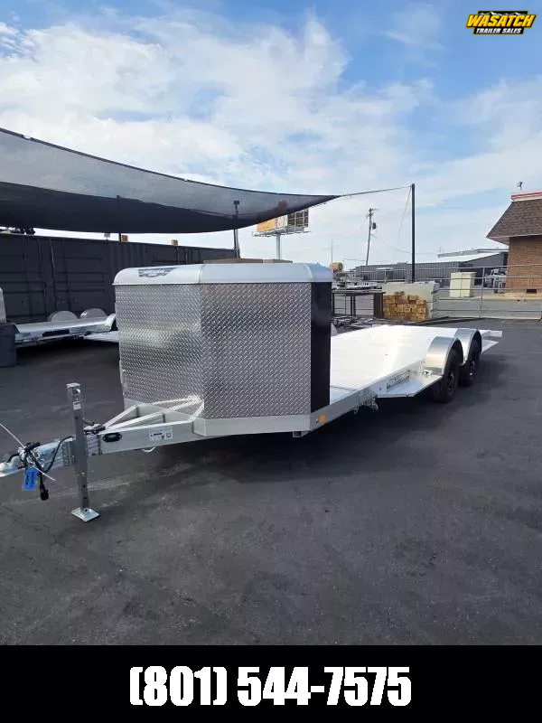 2026 Aluma 8218 XL Tilt (7X18) Aluminum Utility Trailer | Wasatch