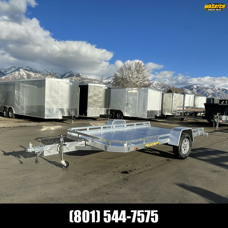 Aluma 7712H Tilt 6.5x12 Aluminum Utility Trailer Wasatch