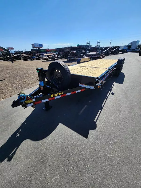 2026 Big Tex Trailers 7X22 TL 17.5K Flatbed Equipment Tilt Trailer *bigtex*