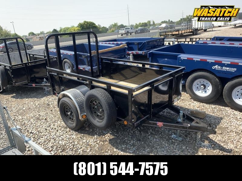 PJ 5x8 Single Axle Channel (U6) Utility w/ 2' Sides PJ 5x8 Single Axle Channel (U6) Utility w/ 2' Sides