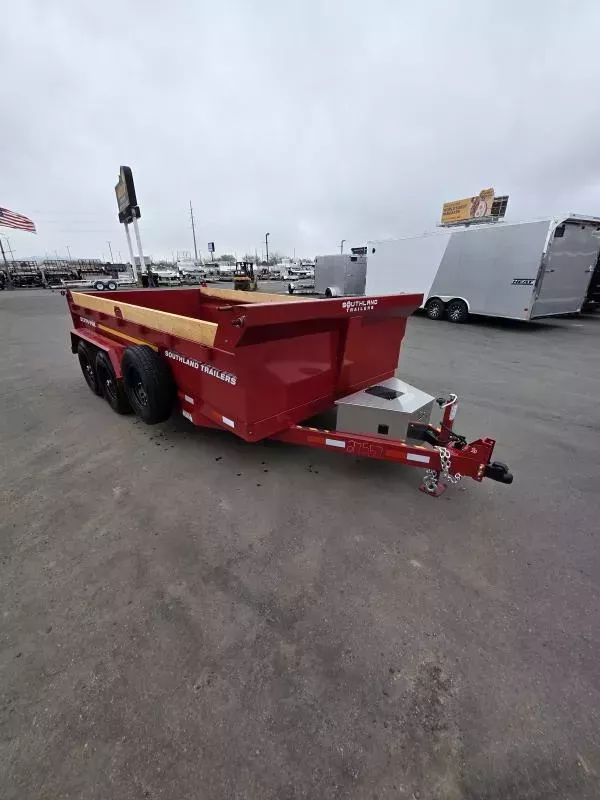 2026 Southland Trailers 7X14 14K  Dump Trailer