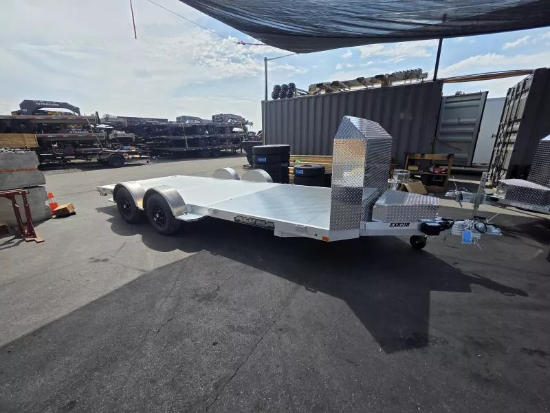 2026 Aluma EX 8218 (7X18) Aluminum Utility Trailer