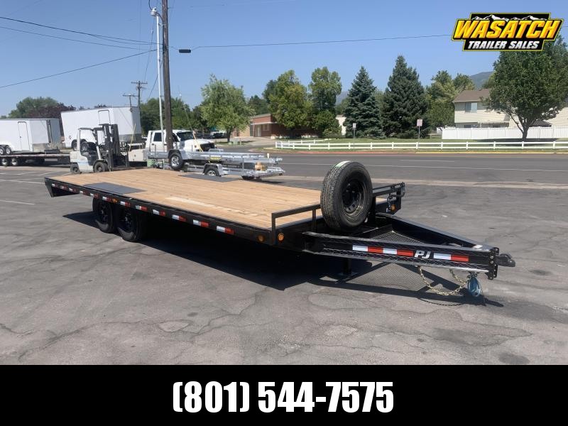 PJ - F8 - 24' - 8" I-Beam Deckover / Flatbed / Flatdeck / Equipment Trailer PJ - F8 - 24' - 8" I-Beam Deckover / Flatbed / Flatdeck / Equipment Trailer