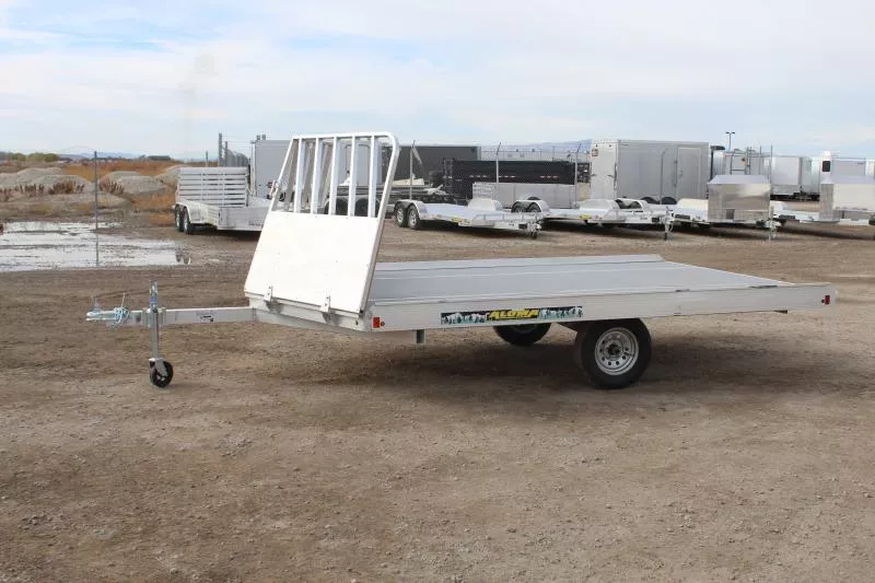 Aluma 8.5x12 8612D Snowmobile Trailer