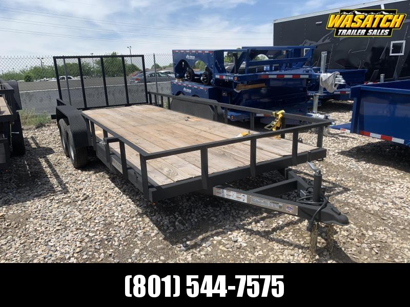 Charmac Trailers 7x18 Tandem Rugged Utility Trailer Charmac Trailers 7x18 Tandem Rugged Utility Trailer