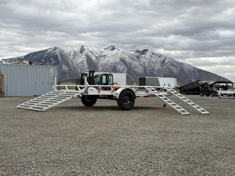 Baughman Products 7x12 Angled Aluminum Utility Trailer