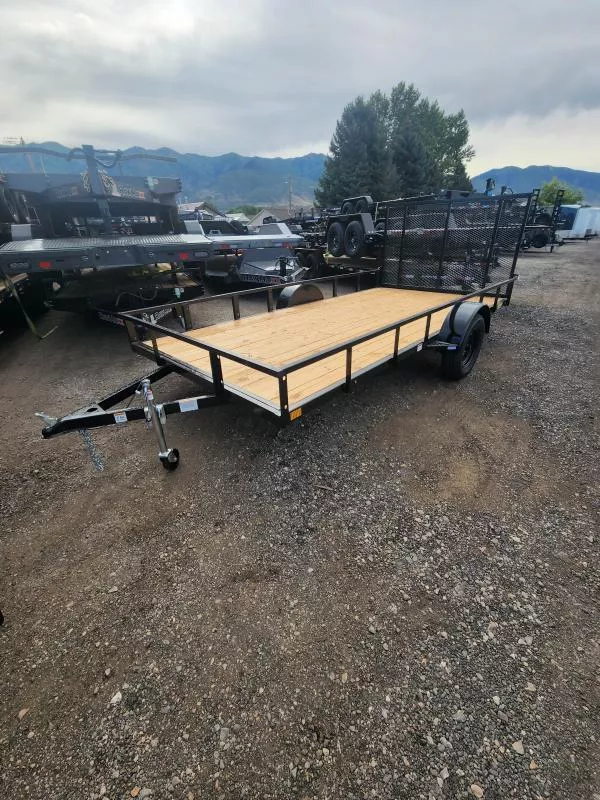 NEW MODEL: 2025 Wasatch Built Trailers 7X12 SA 3.5K Utility Trailer