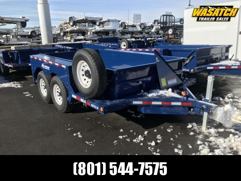 Air Tow UT12-10 Ground-Level Loading Tandem Axle Utility Trailer Air Tow UT12-10 Ground-Level Loading Tandem Axle Utility Trailer