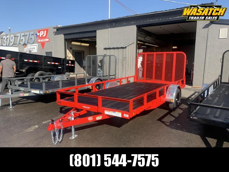 PJ 7x14 Single Axle Channel (U8) Utility Trailer PJ 7x14 Single Axle Channel (U8) Utility Trailer