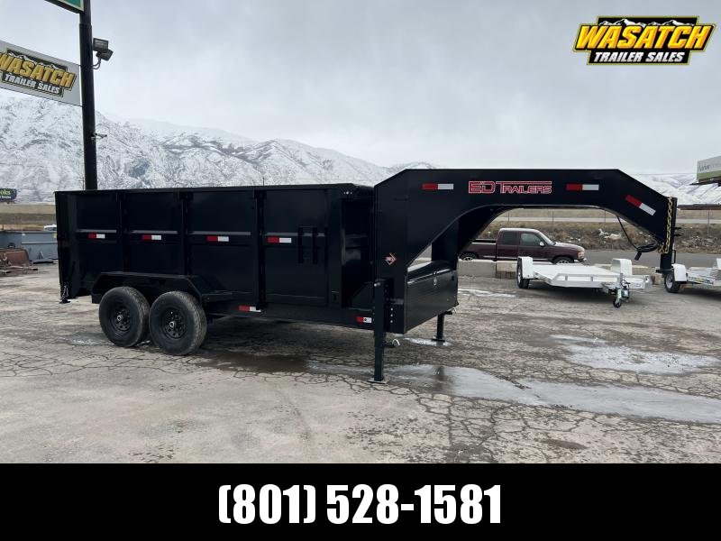 ED Trailers 7x14 8" I-Beam Dump Trailer ED Trailers 7x14 8" I-Beam Dump Trailer