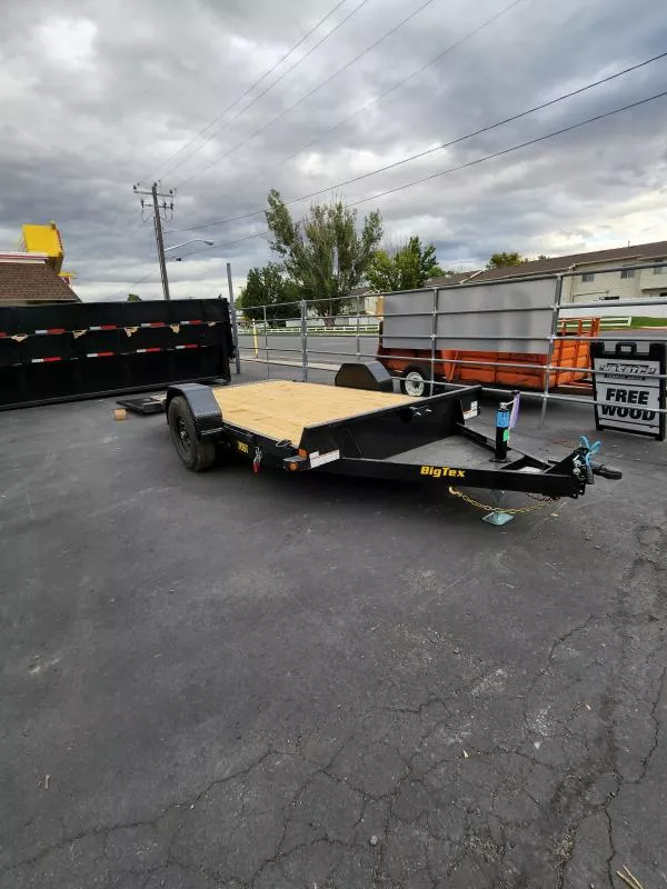 2026 Big Tex Trailers 13' 70ST Tilt Utility Trailer