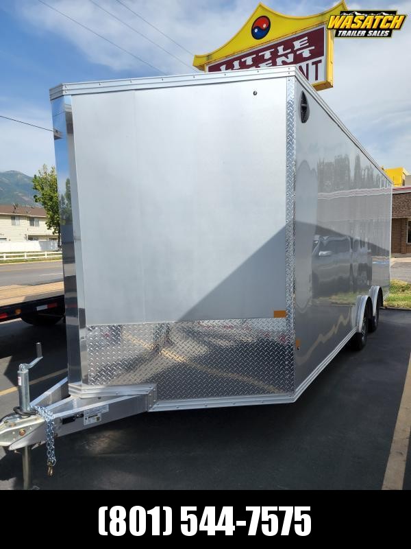 Alcom - Stealth - 8.5x20 - UTV - Aluminum - Enclosed Cargo Trailer Alcom - Stealth - 8.5x20 - UTV - Aluminum - Enclosed Cargo Trailer