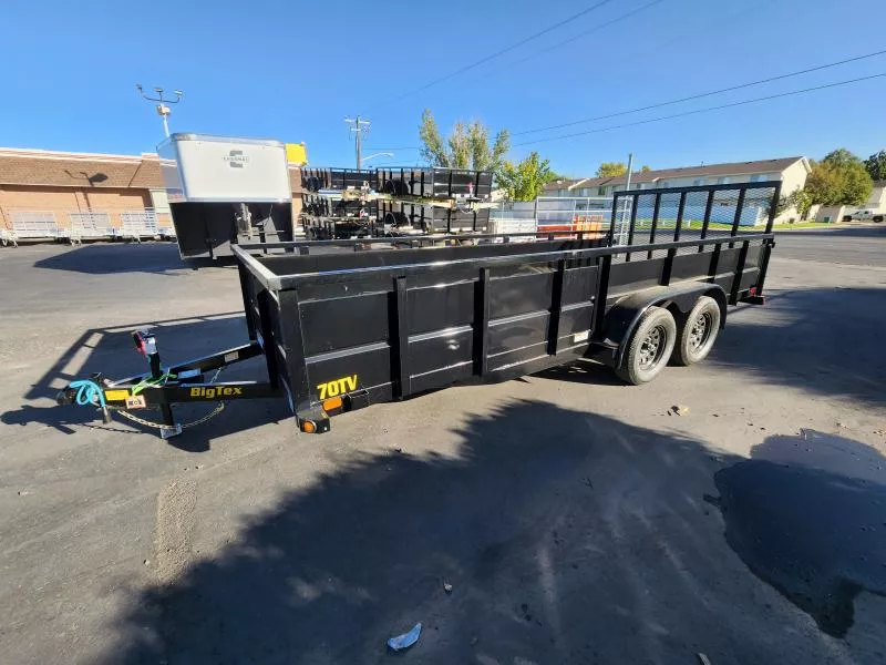 2026 Big Tex Trailers 7X18 Vanguard Landscape Utility Trailer
