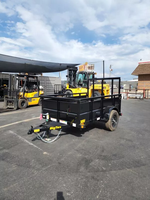 2026 Big Tex Trailers 5X8 SV Landscape Utility Trailer