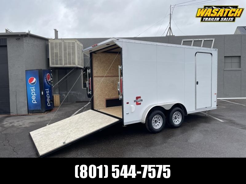 Charmac 7.5x14 Stealth Enclosed Cargo w/ UTV Pkg Charmac 7.5x14 Stealth Enclosed Cargo w/ UTV Pkg