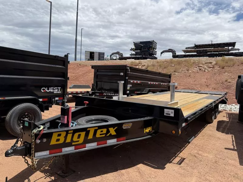Big Tex Trailers 8.5X25 15.9K 14PH DECKOVER Equipment Trailer