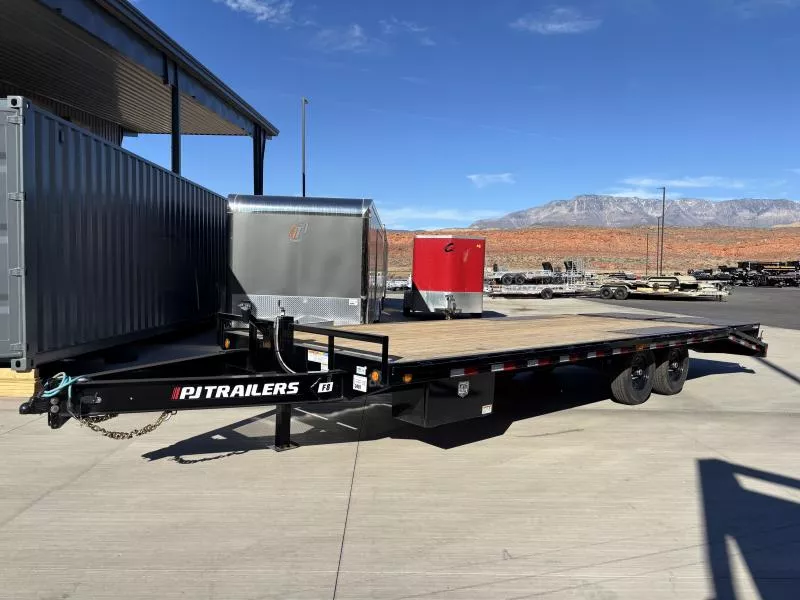 PJ Trailers 8.5X24 14K F8 I-BEAM DECKOVER Equipment Trailer