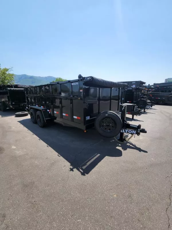 2025 Walton 7X16 DHV 16K Dump Trailer