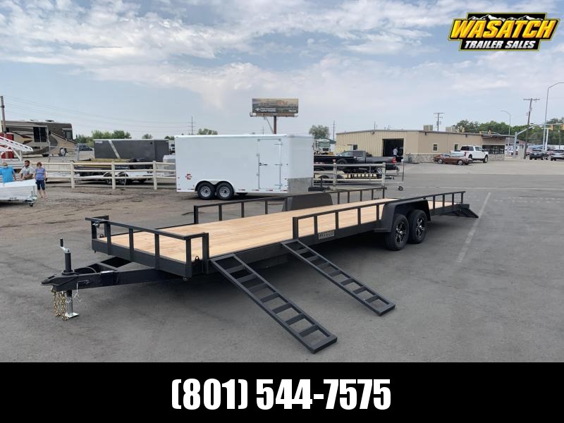 Charmac 7x28 Rugged Steel Utility w/ ATV / UTV / RZR Ramps Charmac 7x28 Rugged Steel Utility w/ ATV / UTV / RZR Ramps