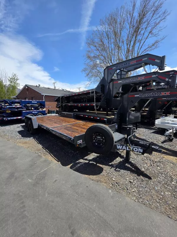2025 Walton Trailers 7X22 TSX Hydraulic Tilt Flatbed Trailer