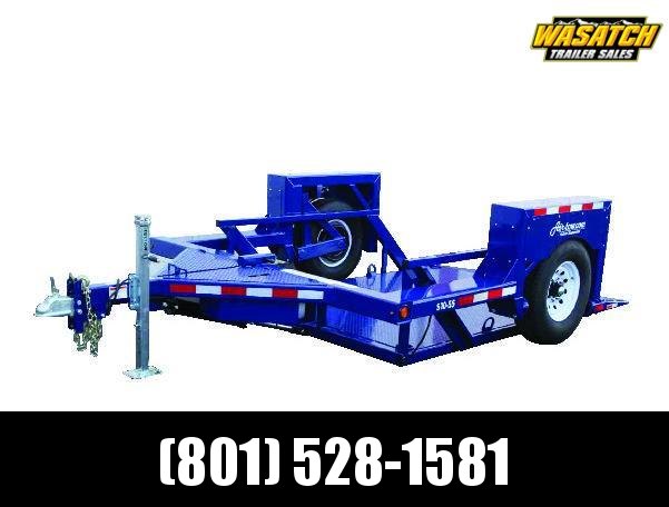 Air Tow SN10-55 Single Axle Flatbed Equipment Trailer Air Tow SN10-55 Single Axle Flatbed Equipment Trailer