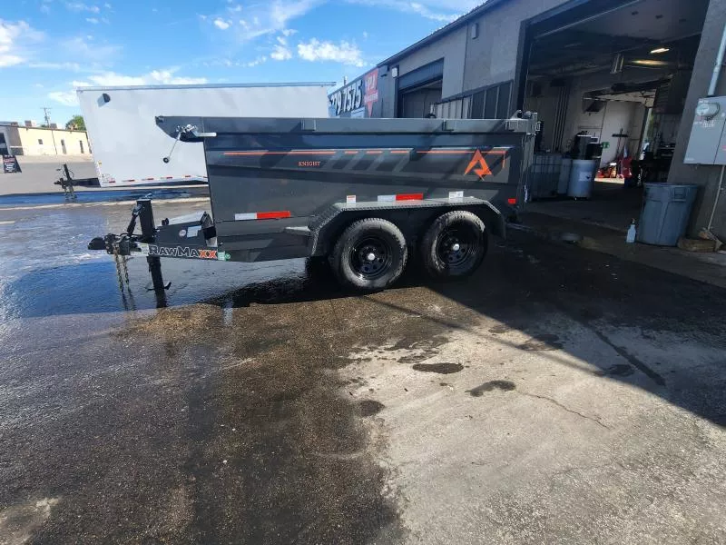 2025 RawMaxx 5X10 SDX KNIGHT Dump Trailer