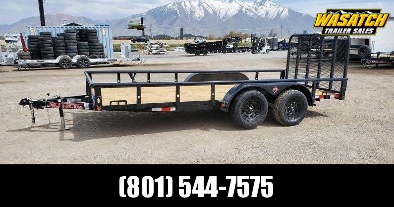 2022 ED Trailers 6.5x16 Utility TA-35k Trailer w/gate 2022 ED Trailers 6.5x16 Utility TA-35k Trailer w/gate